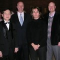 Nopachai Cholthitchanta, from left, joins Brian Rownak, Theresa Delaplain and David Shaver during in...