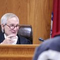 Springdale Distict Judge Stanley Ludwig talks during arraignment hearing on Dec. 21 at the district ...