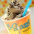 The menu at 3 Spoons Yogurt, located in the Garland Center on the University of Arkansas campus, fea...