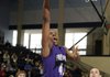 Fayetteville junior Malik Fields shoots against Searcy in the first half of a game on Dec. 29 during the 2010 Har-Ber Holiday Basketball Tournament at Wildcat Arena in Springdale.