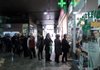 Customers wait on their prescriptions Thursday at one of the few pharmacies open in central Athens after Greek pharmacists went on a three-day strike to protest government austerity measures.

