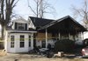 A fire destroyed this home at 413 W. Center Ave. in Springdale on Wednesday, killing Robert Holman, 68.