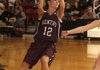 Gentry’s Courtney Millsap grabs a pass against Prairie Grove during the 4A-1 Conference Tournament at Pea Ridge. Millsap at the Lady Pioneers will take on host Pottsville on Thursday in the 4A North Regional Tournament.