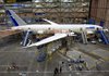 A Boeing 787 Dreamliner jet for All Nippon Airways sits on the assembly line in Everett, Wash., last month. 