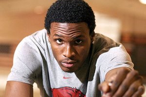 Arkansas junior Tarik Batchelor is ranked No. 4 nationally in both the long jump and triple jump. Batchelor leads the Razorbacks at the NCAA Indoor Championships this weekend at Texas A&M.