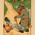 Illustration by H.G.C. Marsh-Lambert from the book “The Story of Little Blackie” (1925)