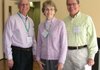 Bob Norwood, from left, joins Lynne Walton and Galen Havner at the conclusion of an inaugural staff-board luncheon hosted by the Peel Compton Foundation Board of Directors on April 1. Walton and Havner are board members. Norwood has been a longtime advocate and supporter of Peel Mansion activities.
