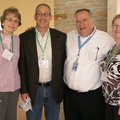 Lynne Walton, from left, joins fellow foundation board members Jeff Snyder, Alan Dranow and Wanda Wi...