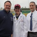 Arkansas Lt. Gov. Mark Darr, from left, AR SAVES’ Dr. Margaret Tramwel and Northwest Arkansas Natura...