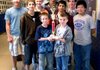 The Decatur Junior High Track Team won second place overall in the Eureka Springs Highlander Relay Cornerstone Bank Classic. Team members, from left, are Victor Urquidi, Eddie Lucio, Kile Shaffer, Justin Smith, Mario Urquidi, Alan Castaneda, Matt Lydon, Trey Kell, Matt Lee and Steven Buckmaster (not pictured).