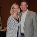 Celia and John Millis help support the Ozark Natural Science Center on April 16.
