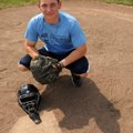 Springdale Har-Ber sophomore Winston Rasmussen is the starting catcher for the Wildcats.