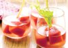  In his "Sriracha Cookbook," Randy Clemens puts an Asian spin on the Bleeding Mary (in which frozen cubes of the mix melt into the vodka). Illustrates BLOODYMARY (category d), by Katie Aberbach (c) 2011, The Washington Post. Moved Monday, March 21, 2011. (MUST CREDIT: Ten Speed Press)