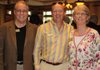 Circle of Life Hospice board president Maxie Carpenter, from left, Jim Blount and CEO Mary McKinney visit at the Wednesday reception in Springdale.
