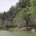 Bluffs along the War Eagle arm of Beaver Lake were a delight to behold.