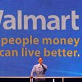Actor Will Smith greets Wal-Mart shareholders in Fayetteville, Ark., Friday, June 3, 2011. Wal-Mart ...