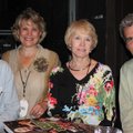 David Lewis, from left, Denise Garner, Mary Lynn Reese and David Reese join Guy Fieri on stage Wedne...