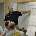 J.R. Alcorta, a mitigation consultant with the Federal Emergency Management Agency, speaks Wednesday...