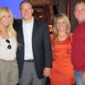 Allison and Big Brother of the Year Alan Cole, from left, and Big Sister of the Year Misti and John ...