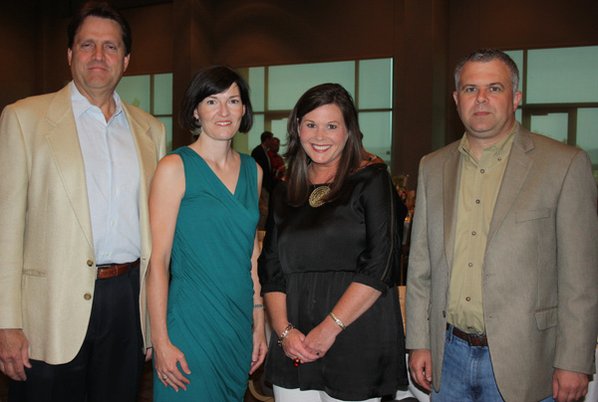 Guy Westmoland, from left, Eva ...
