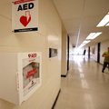 The University of Arkansas at Fayetteville recently installed 103 automated external defibrillators ...