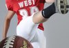 Gravette’s Cody Montee will be handling the punting duties for the West team today in the Arkansas High School Coaches Association All-Star Football Game, which kicks off at 7 p.m. in Reynolds Razorback Stadium in Fayetteville.