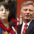 State legislator Donna Hutchinson and Gov. Mike Beebe