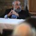  Rabbi Jacob Adler listens along with Tevfik Akbulut of the Atlas Foundation to the Rev. Phil Butin ...
