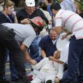 An employee at the Tyson plant on Berry Street in Springdale who passed out Monday after being expos...