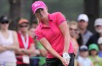 Stacy Lewis chips to the second hole during the second round of the Women's U.S. Open golf tournament at the Broadmoor Golf Club on Friday, July 8, 2011, in Colorado Springs, Colo.