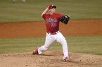 Former Arkansas Razorback baseball player, and current Memphis Redbird's Jess Todd.