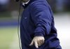    Pulaski Academy head coach Kevin Kelley during first half against Ozark in second round of 4A playoffs at Rector Field in Little Rock, November 19, 2010.