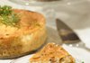 Savory and coffee cheesecakes offer new spins on a traditional dish.