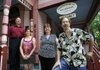 Jeff and Sam Feldman, left, and Ray and Elise Dilfield will host a Murder Mystery Weekend on Aug. 26 and 27 at the 1881 Crescent Cottage Inn and the 1884 Bridgeford House Bed and Breakfast in Eureka Springs. The two couples have hosted the popular weekend event several times a year since 2005.
