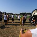 Prairie Grove football coach Danny Abshier directs practice on Tuesday.
