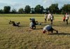 Members of the Red Devils during practice.