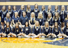 The Shiloh Christian volleyball team.