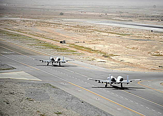 a-10s-of-the-arkansas-air-national-guards-188th-fighter-wing-taxi-down-the-runway-at-kandahar-air-base-in-afghanistan-in-april-2010