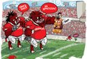 2011 Arkansas gameday cartoons