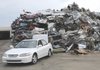 Car bodies and other metals at USA Metals are shredded and recycled into other metal products.
