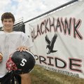 Running back Dayton Winn posted 207 yards rushing and a touchdown for the Pea Ridge Blackhawks on Fr...