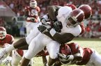 Alabama running back Trent Richardson has been part of two big scoring plays in the past three seasons for the Crimson Tide against Arkansas. Richardson scored on a 52-yard run in 2009 and on a 20-yard reception in 2010. 