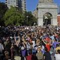 Occupy Wall Street protesters gather Saturday in Washington Square Park in New York. 