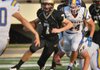 Central quarterback Hayden Peters.