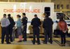 Chicago Police arrest protesters at the Global Day of Occupation-Chicago March to Michigan and Congress, early Sunday, Oct. 16, 2011, in Chicago. Police arrested 175 members of a group protesting corporate greed early Sunday after they refused to take down their tents and leave a city park when it closed. (AP Photo/Chicago Sun-Times, Scott Stewart)  CHICAGO LOCALS OUT; MAGS OUT
