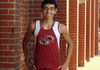 Alex Salas, a Springdale junior, is a member of the school cross country team seem here at the school Wednesday Oct. 12 in Springdale. Salas rejoined the team after being forced to stop running for three weeks after spraining his ankle during the Shiloh Christian Invitational.