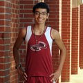 Alex Salas, a Springdale junior, is a member of the school cross country team seem here at the schoo...