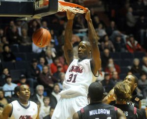 Murphy Holloway sat out last year at South Carolina but has returned to Mississippi this year, where he was a two-year starter.