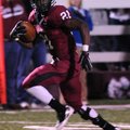 Rahmon Taylor of Springdale High School has a breakaway run Friday leading to a touchdown in the sec...