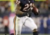 Chicago Bears running back Matt Forte (22) rushes for yardage in the first half of an NFL football game against the Minnesota Vikings in Chicago, Sunday, Oct. 16, 2011. (AP Photo/Nam Y. Huh)